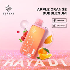 ELFBAR RAYA D1 APPLE ORANGE BUBBLEGUM 13000 puff
