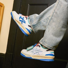 Asics Gel Spotlyte Low V2 White Navy Blue