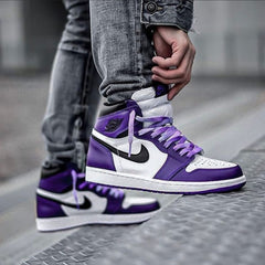 NIKE AIR JORDAN 1 HIGH PURPLE COURT