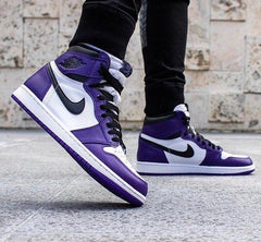NIKE AIR JORDAN 1 HIGH PURPLE COURT