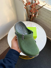 Crocs Lite Ride 360 Clogs Army Green Grey