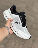 On Cloud Surfer Next White Black