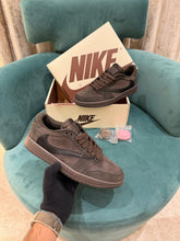 Semi UA Air Jordan 1 Low Travis Scott Velvet Brown Legit
