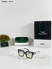 DOLCE & GABBANA 8932 SILVER BLACK GREEN DC