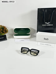 DOLCE & GABBANA 8932 SILVER BLACK GREEN DC