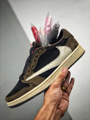 Travis Scott X Air Jordan 1 Low OG DARK MOCHA Semi UA