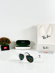 RAYBAN AVIATOR GOLD BLACK