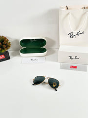 RAYBAN AVIATOR GOLD BLACK