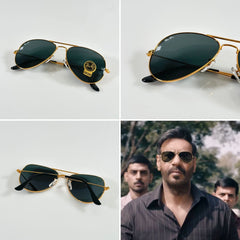 RAYBAN AVIATOR GOLD BLACK
