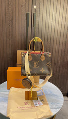 Louis vuitton OnTheGo PM with double box 2 shaded