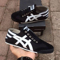 Onitsuka Tiger Slip On Party Black White