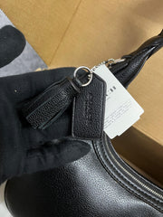 Coach Carmen Shoulder Bag Black With OG Box Dust Bag