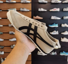 Onitsuka Tiger Mexico 66 Slip On Cream Suede Premium