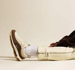 NIKE AIRMAX 97 MUSLIN PINK FOAM CREPE BROWN