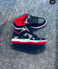 Sb dunk low coca cola black red