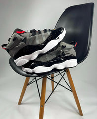 Nike Air Jordan 6 Rings Smoke Grey Black Red