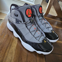 Nike Air Jordan 6 Rings Smoke Grey Black Red