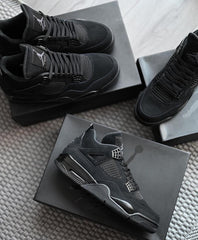 Air Jordan Retro 4 Black Cat (Semi UA Article)
