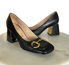 Gucci GG Horsebit 75MM Pump Heels