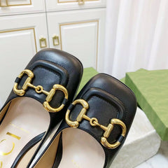 Gucci GG Horsebit 75MM Pump Heels