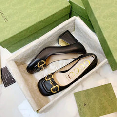 Gucci GG Horsebit 75MM Pump Heels