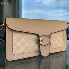 Coach Tabby 26 Shoulder Bag With OG Box & Dust Bag (Apricot 142)