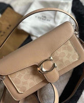Coach Tabby 26 Shoulder Bag With OG Box & Dust Bag (Apricot 142)
