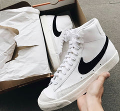 Nike blazer mid 77 vintage WHITE/BLACK