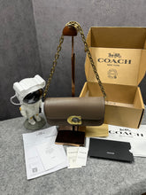 Coach Idol Medium Bag 23 Earth Brown High Quality Wid OG Box & Dust Bag CP131 Earth Brown