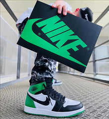 NIKE AIR JORDAN 1 RETRO HIGH LUCKY GREEN SEMI UA
