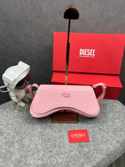 Diesel Shoulder Bag Play Crossbody Pink With OG Box & Dust Bag Pink 523