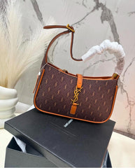 Saint Laurent YSL Monogram Hobo Bag With Og Box