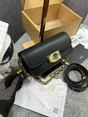 Coach Idol Medium Bag 23 CP131 Black High Quality Wid OG Box & Dust Bag