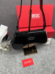 Diesel Shoulder Bag Play Crossbody Black With OG Box & Dust Bag Black 523