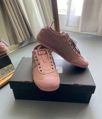 WMN Onitsuka Tiger Mexico 66 Slip On Pink Leather Premium