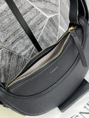 Polene Numero Black Dix Crossbody Bag With OG Box & Dust Bag 368 Black