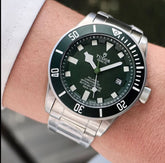 Tudor Pelagos Silver Green