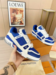 LOUIS VUITTON GASTON BLUE TRAINER 2025