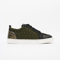 Christian Louboutin Spike Olive Sneakertop sneaker