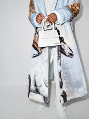 Jacquemus Le Chiquito Noeud Bag With OG Box Dust Bag & Extra Sling Belt (White - 655)