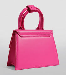 Jacquemus Le Chiquito Noeud Bag With OG Box Dust Bag & Extra Sling Belt (Pink - 655)