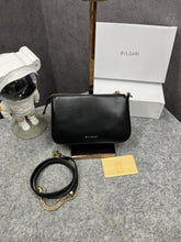 Bvlgari Serpenti Forever Clutch Black With OG Box & Dust Bag 837 Black