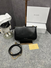 Bvlgari Serpenti Forever Clutch Black With OG Box & Dust Bag 837 Black