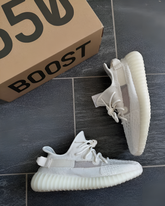 Adidas Yeezy Boost 350 V2 Bone Semi UA With All Accessories