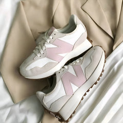 NEW BALANCE 327 GREY PINK WOMEN’S
