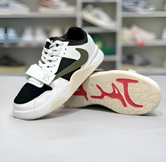 Nike Air Jordan 1 x Travis Scott JumpMan Jack University Red Semi UA Quality With Carry Bag