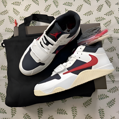 Nike Air Jordan 1 x Travis Scott JumpMan Jack University Red Semi UA Quality With Carry Bag