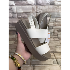 WMN Crocs brooklyn slingback low wedge sandals for her