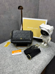 Michael Kors Freya Crossbody Bag With OG & Dust Bag 23013 Black