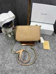 Bvlgari Serpenti Forever Clutch Apricot With OG Box & Dust Bag 837 Apricot